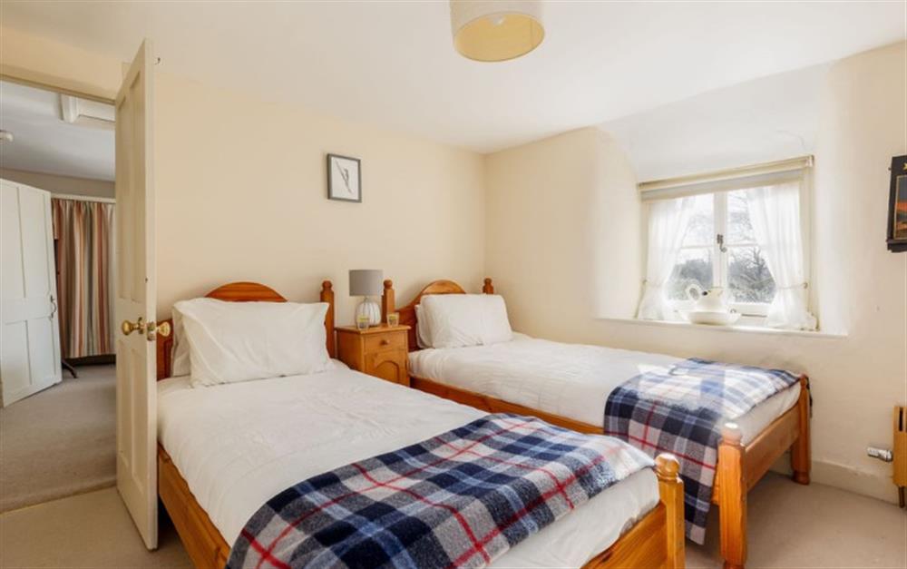 This is a bedroom at The Thatches in Highcliffe