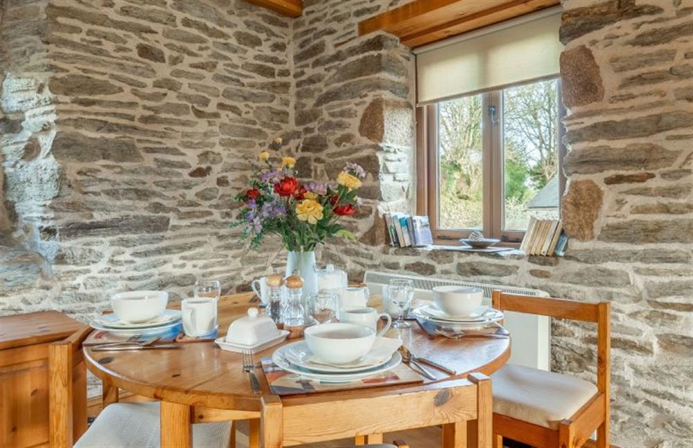 Gather round for a home cooked meal at The Threshing Barn, Cusgarne, Truro 