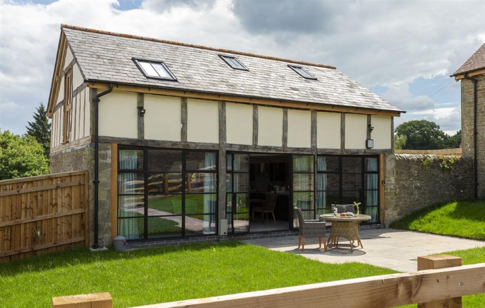 The Timber Barn occupies a pretty, rural spot on the Downton Estate