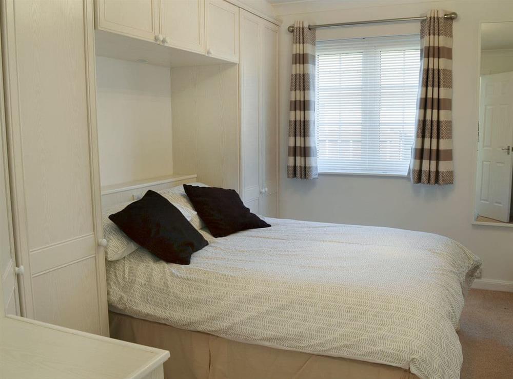 Comfortable double bedroom at The Timbers in Embleton, near Alnwick, Northumberland