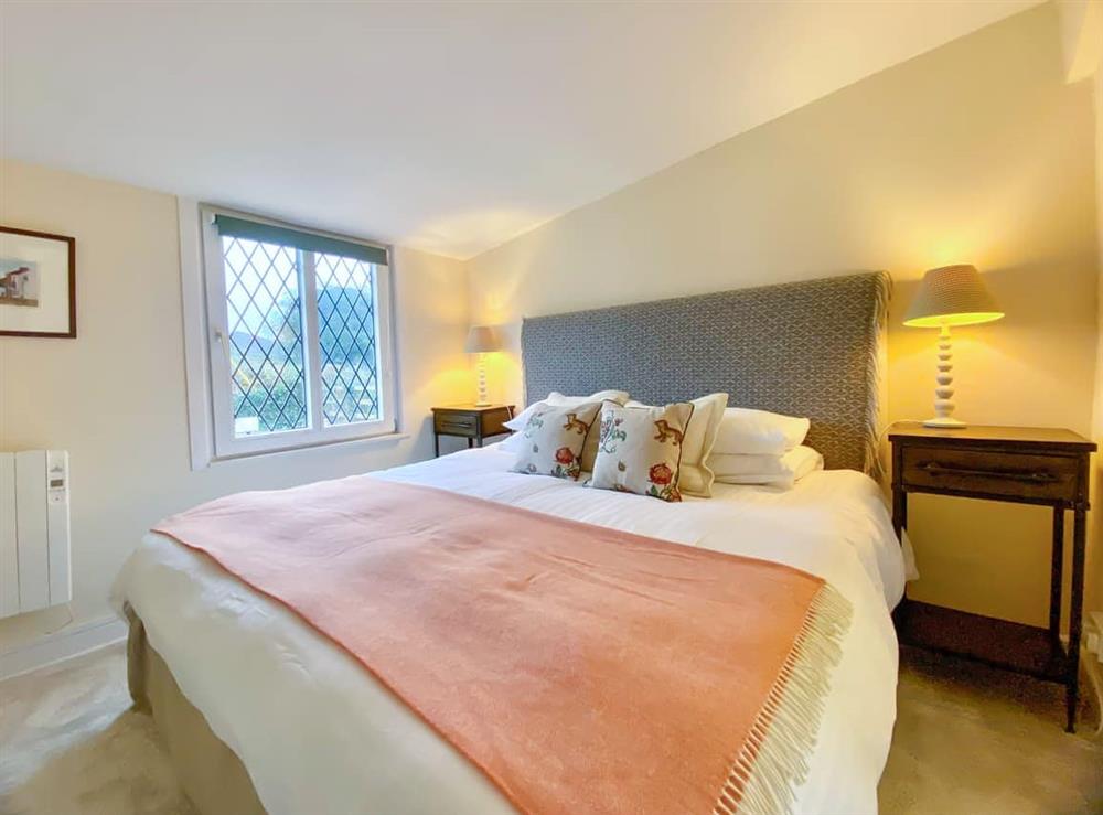 Double bedroom at The Tin Cottage in Purton, Wiltshire