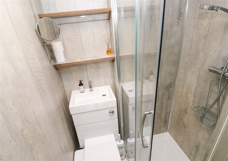 Bathroom at The Tiny House, Nine Wells near Solva