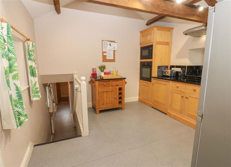 This is the kitchen at The Tithe Barn, Brignall near Barnard Castle