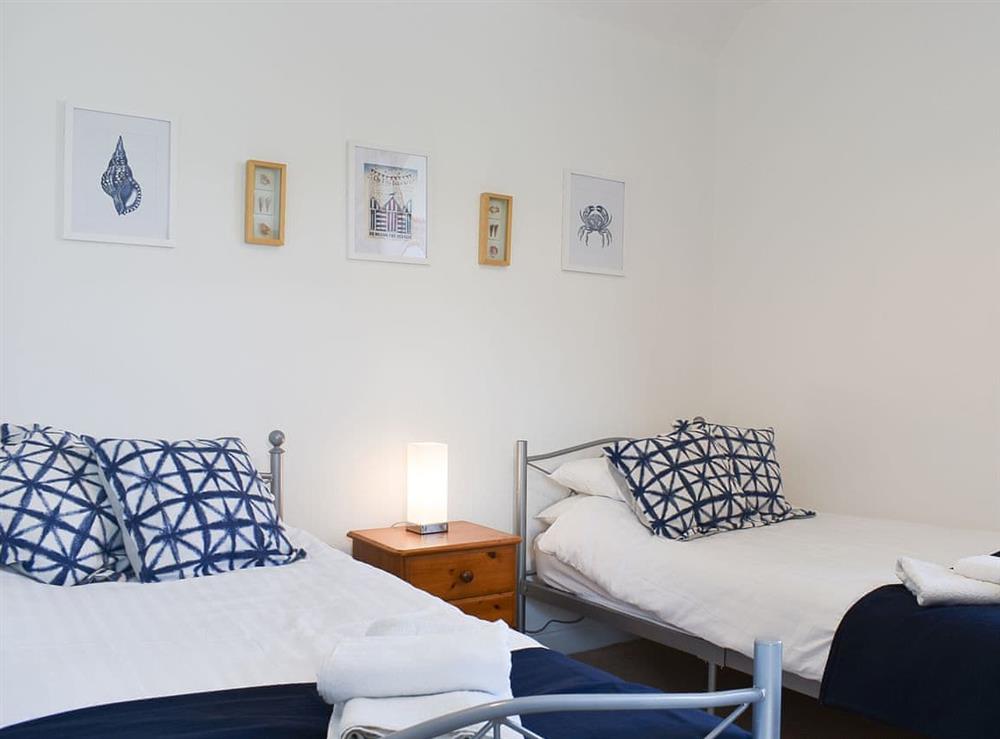 Twin bedroom at The Toll Bar in Sandsend, near Whitby, North Yorkshire