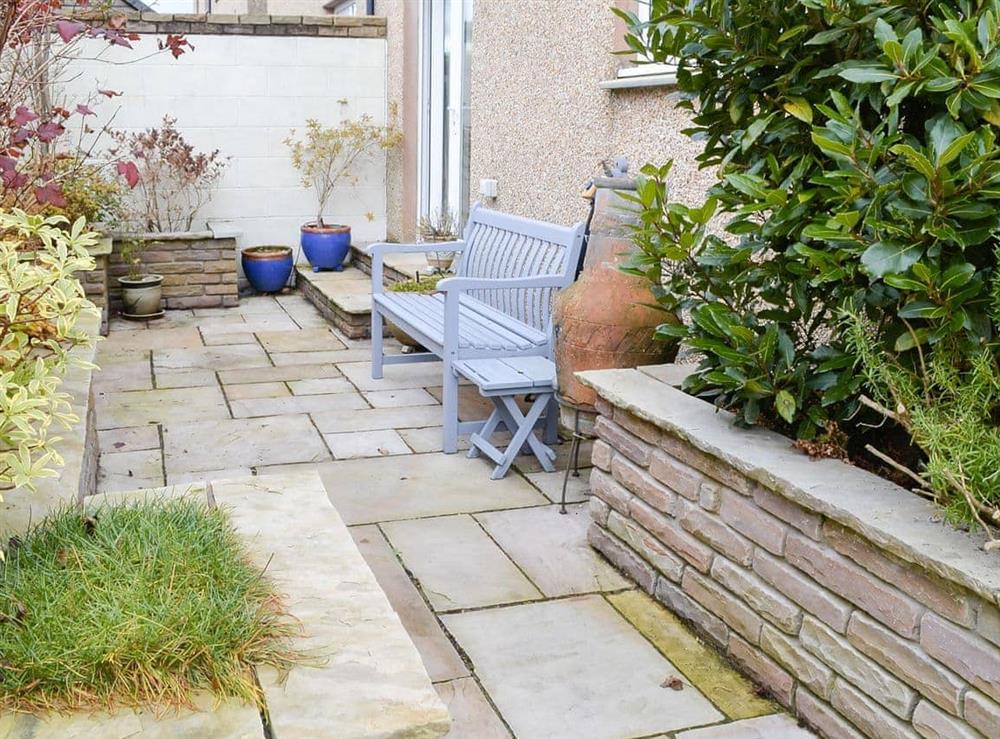 Terrace at The Toon Hoose in Castle Douglas, Kirkcudbrightshire
