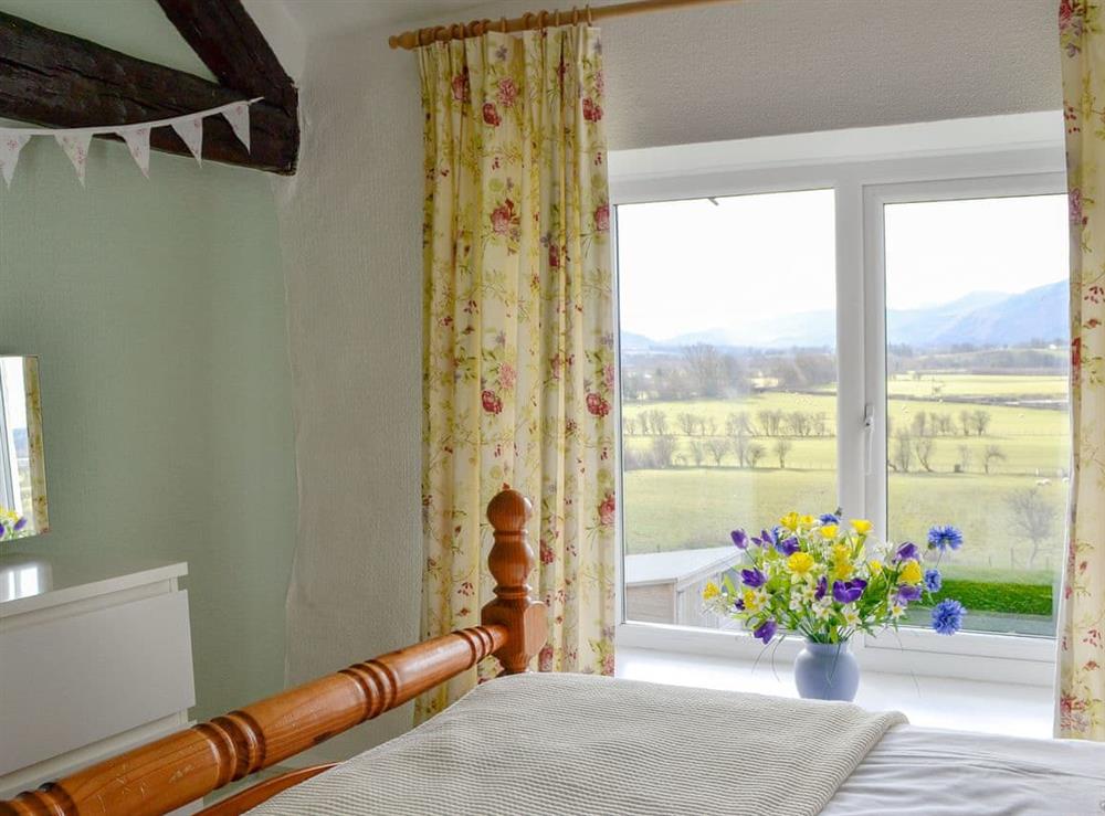 Delightful views from the double ebdroom at The Tottsie in Bassenthwaite, near Cockermouth, Cumbria