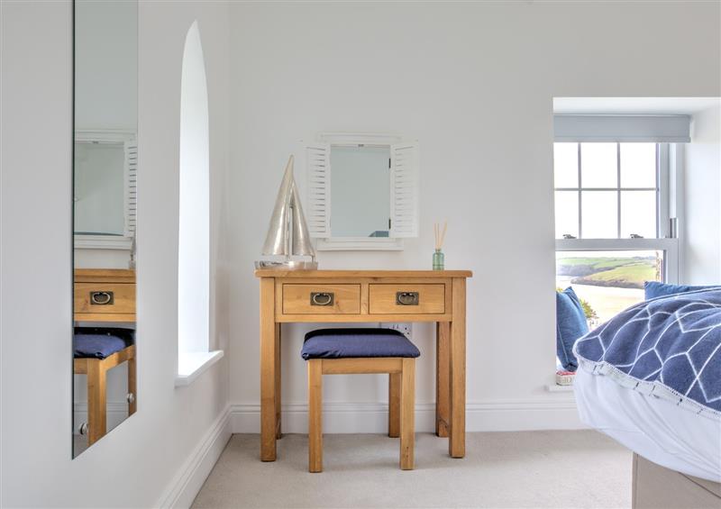 Relax in the living area at The Tower, 5 Corisande Manor, Newquay