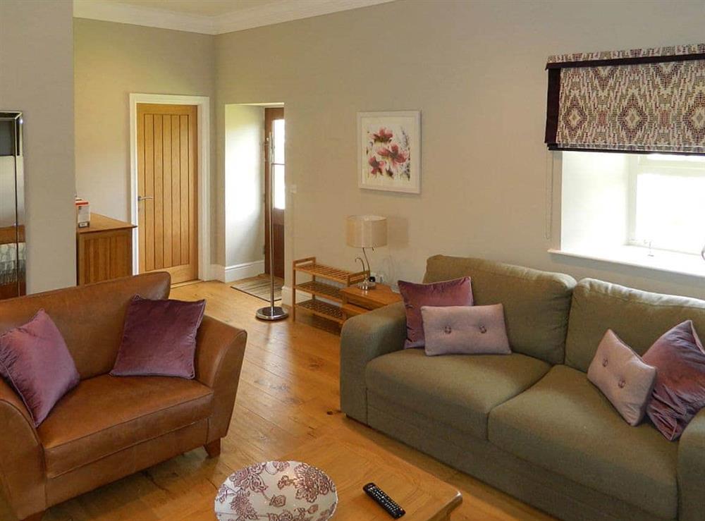 Well furnished living room at The Tower in Dreenhill, near Haverfordwest, Pembrokeshire, Dyfed