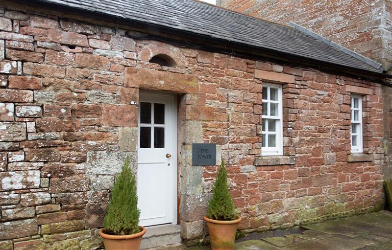 This is the setting of The Tower at The Tower, Kirklinton near Longtown