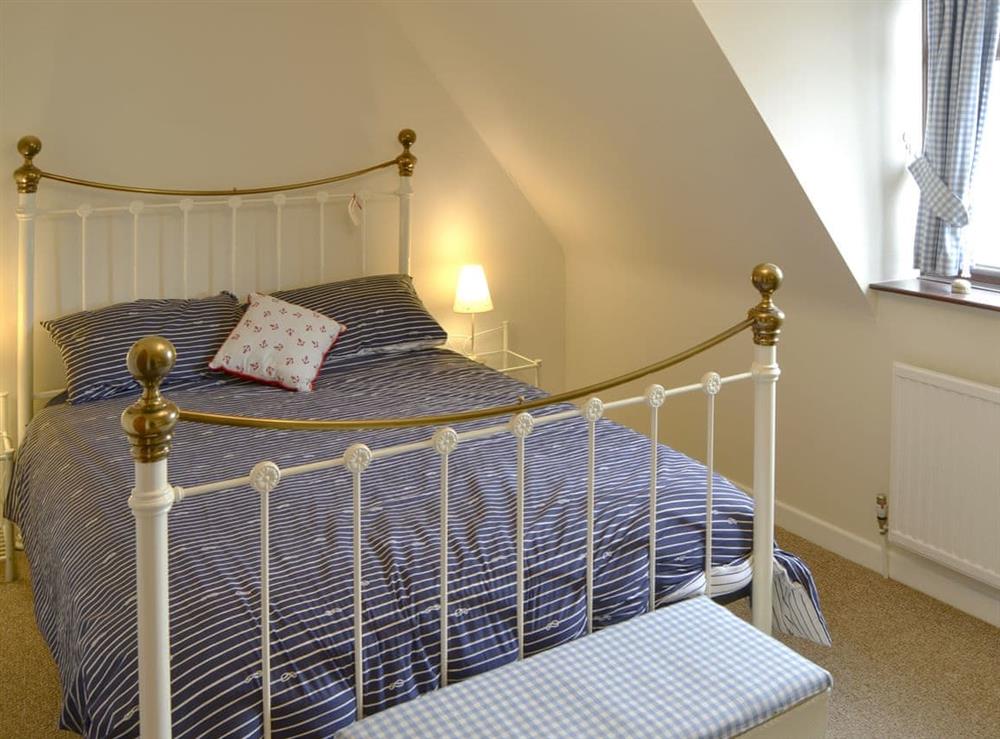 Comfortable double bedroom at The Town House in Hunstanton, Norfolk