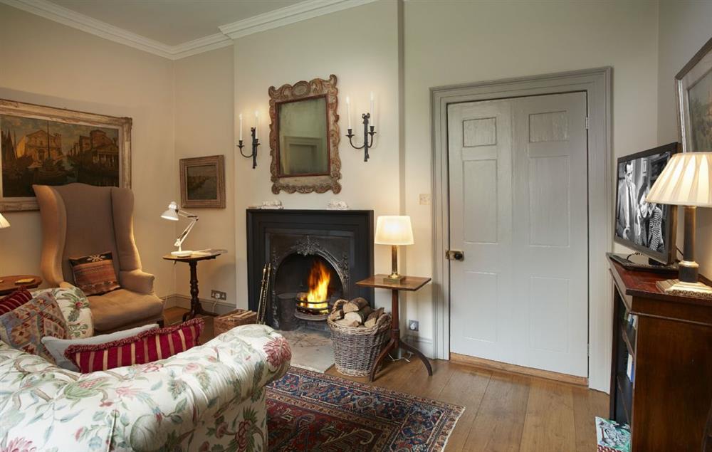 Beautiful sitting room with original features at The Treasury, Aylsham near Norwich
