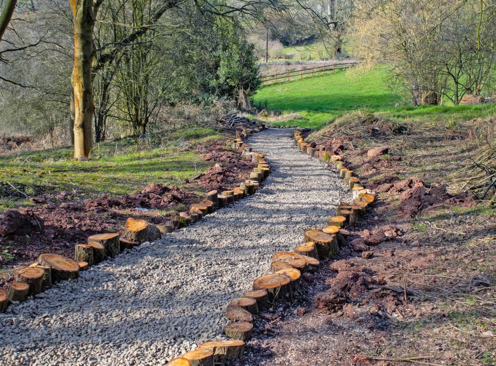 Surrounding area at The Tree Dome in Ludlow, Shropshire