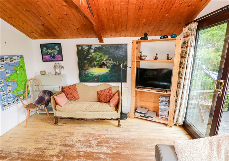 Enjoy the living room (photo 2) at The Tree House, Nine Wells near Solva