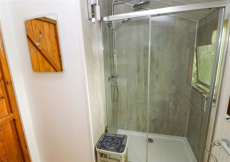 This is the bathroom at The Tree House, Nine Wells near Solva