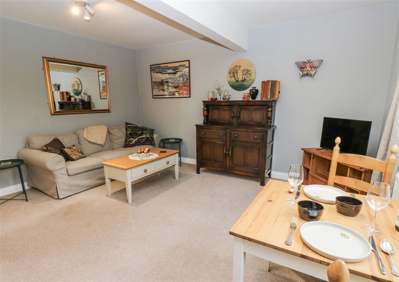 Relax in the living area at The Treetop, Giggleswick near Settle