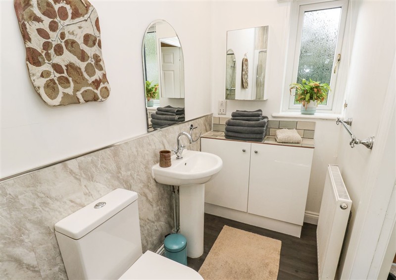 The bathroom at The Treetop, Giggleswick near Settle