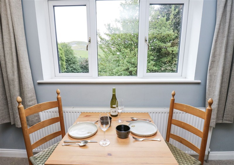 The dining area at The Treetop, Giggleswick near Settle