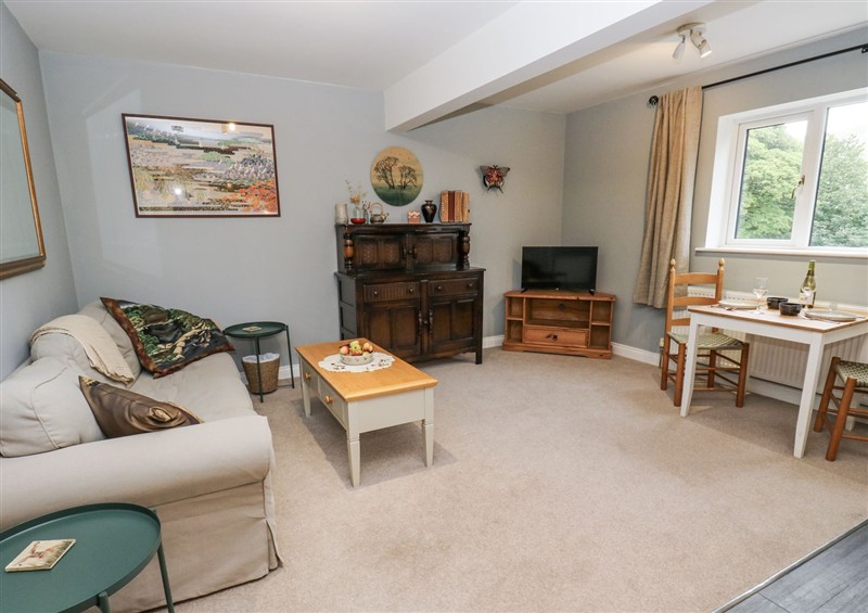 The living area at The Treetop, Giggleswick near Settle