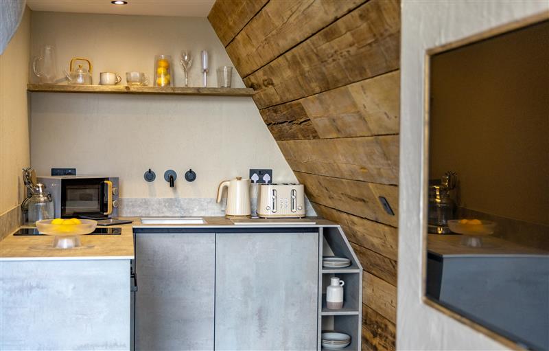 Kitchen at The Tri-Pod, Pantcefn