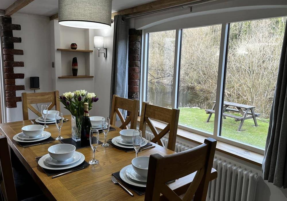 Dining Area at The Tumbling Sailor in Jackfield, near Telford, Shropshire