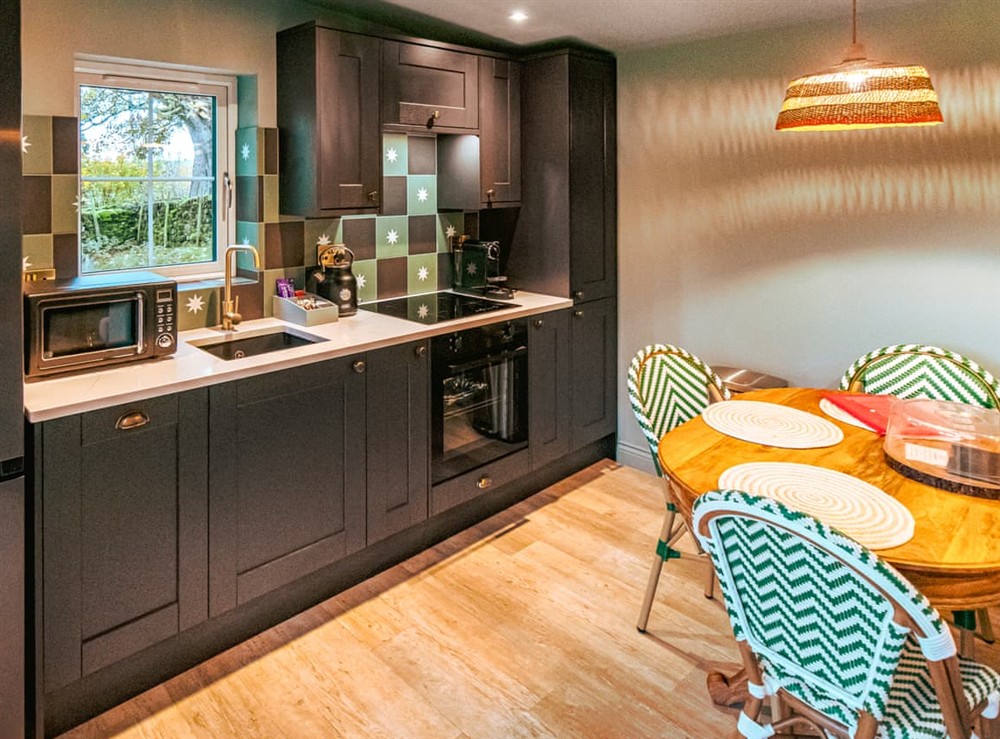 Kitchen/diner at The Twitcher in Barden, North Yorkshire