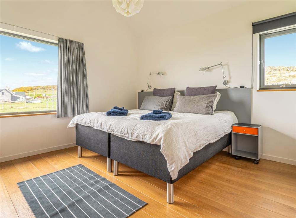 Double bedroom at The Two Byres in Upper Halistra, Isle Of Skye