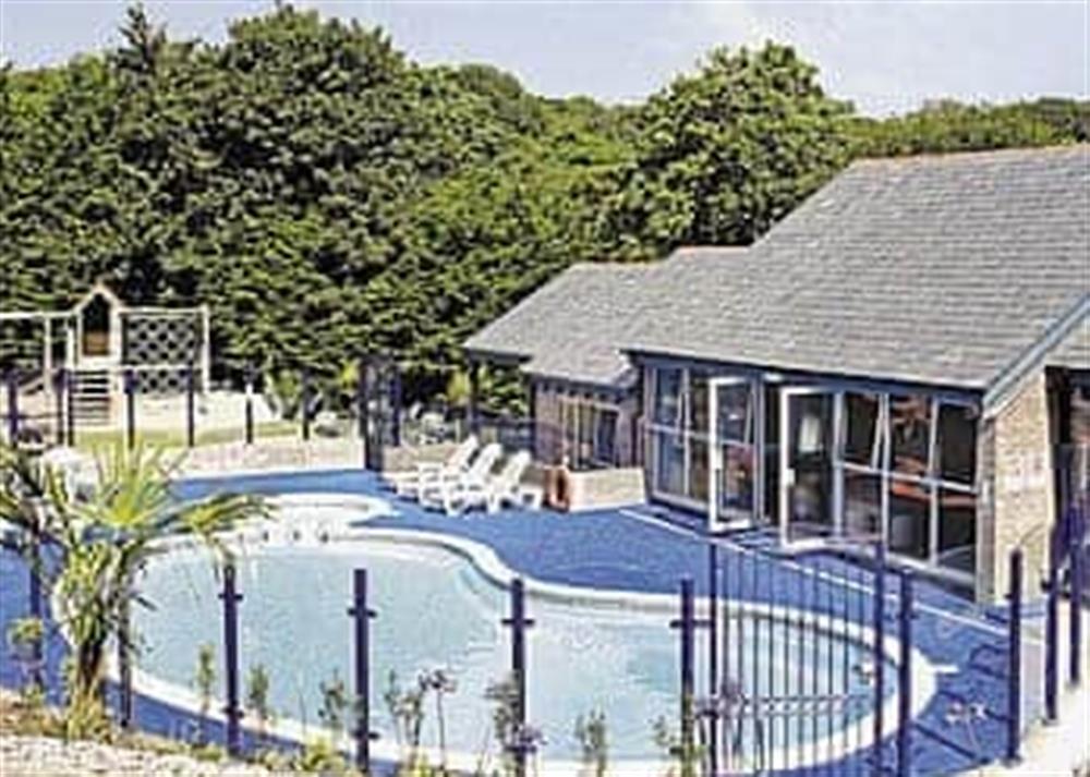 Outdoor swimming pool at The Haven, 