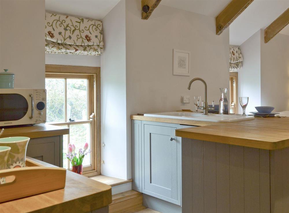 Well-equipped fitted kitchen at The Vestry in near Whitland, Dyfed