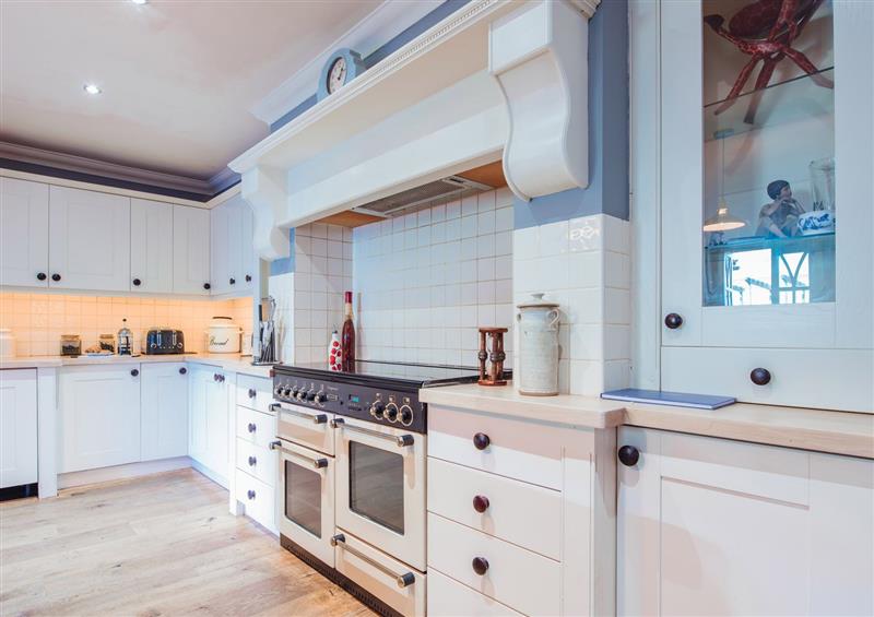 This is the kitchen at The Vestry, Oxenhope