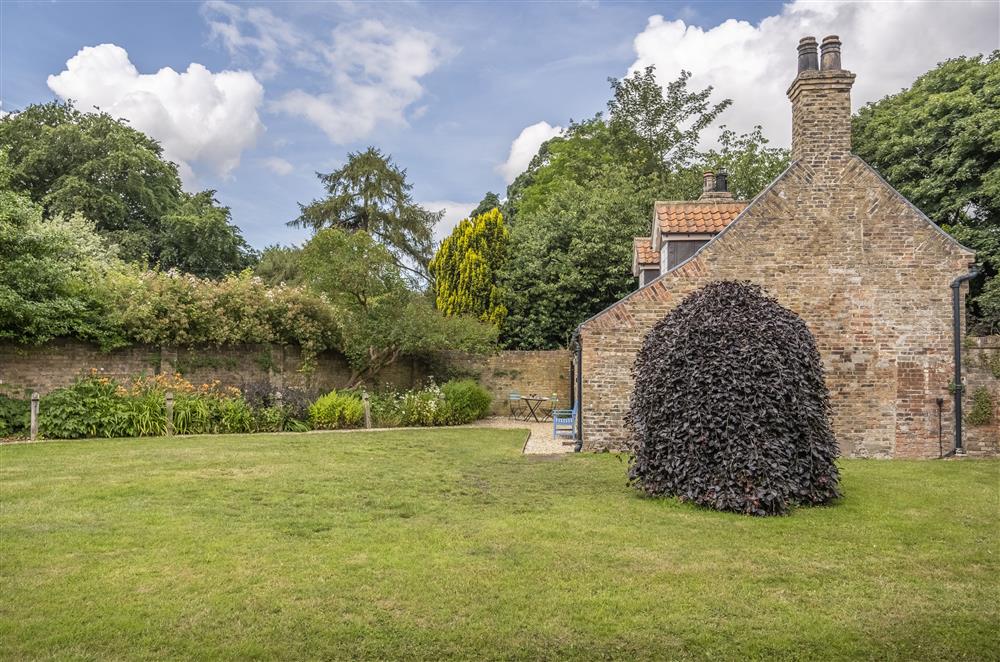 Expansive walled garden at The Vicarage and Cottage, Great Limber