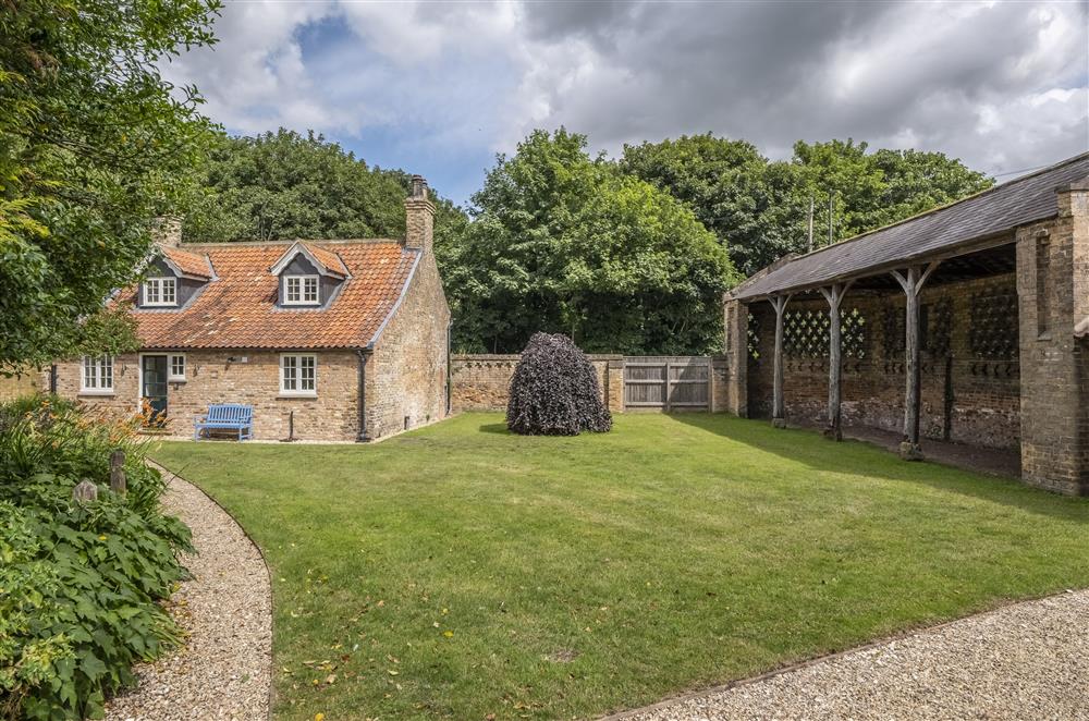 The Cottage and Grade II listed open-sided barn at The Vicarage and Cottage, Great Limber