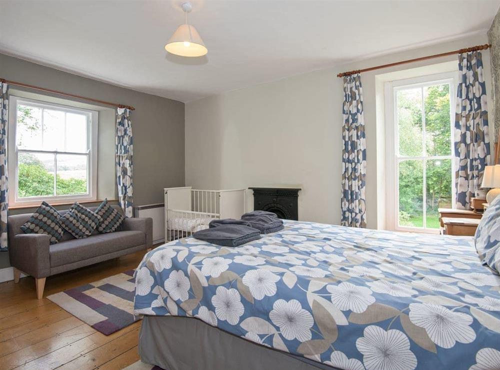 Double bedroom at The Vicarage in Lowick Bridge, Nr Coniston, Cumbria., Great Britain