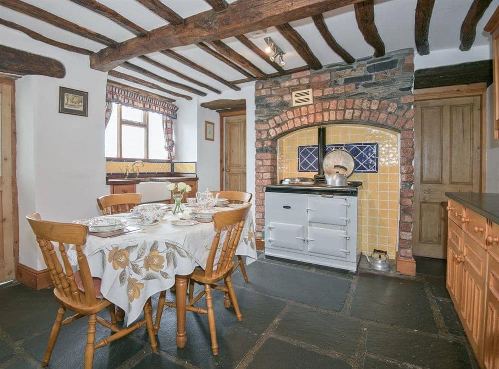 Kitchen/diner at The Vicarage in Lowick Bridge, Nr Coniston, Cumbria., Great Britain