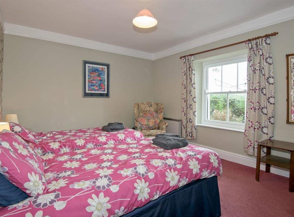 Twin bedroom at The Vicarage in Lowick Bridge, Nr Coniston, Cumbria., Great Britain