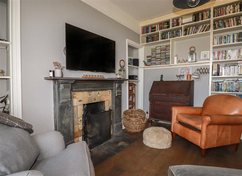 This is the living room at The Vicarage, Morvah near Pendeen
