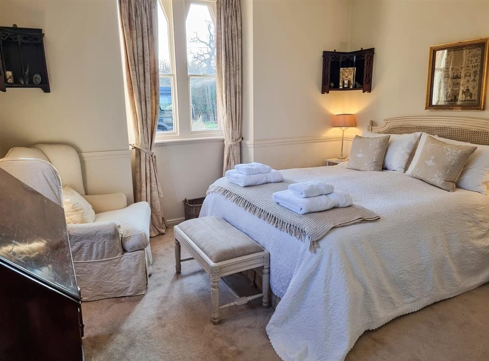 Double bedroom at The Victorian Lodge in Windsor, Berkshire