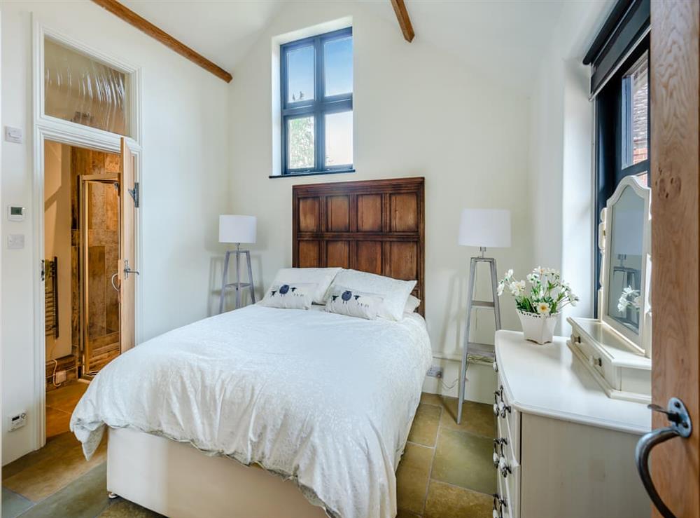 Double bedroom at The Victorian Stables in Hitchin, Hertfordshire