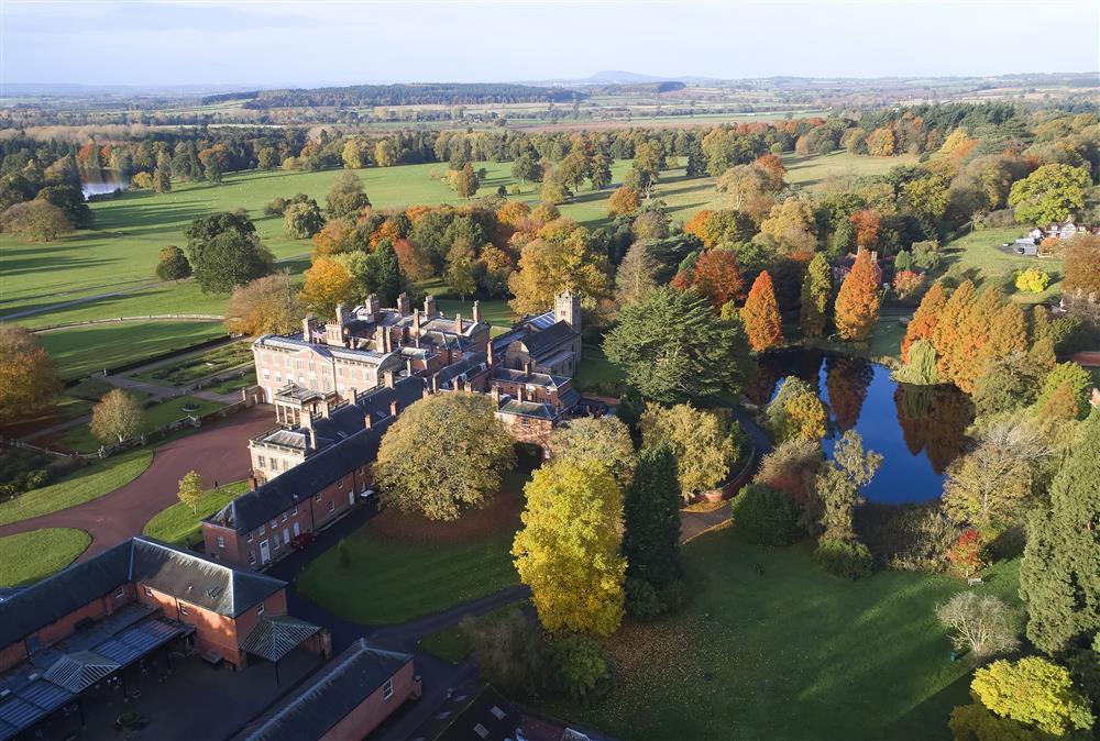 A beautiful view of Weston Park  at The Victorian Wing,  Weston-under-Lizard, Shifnal
