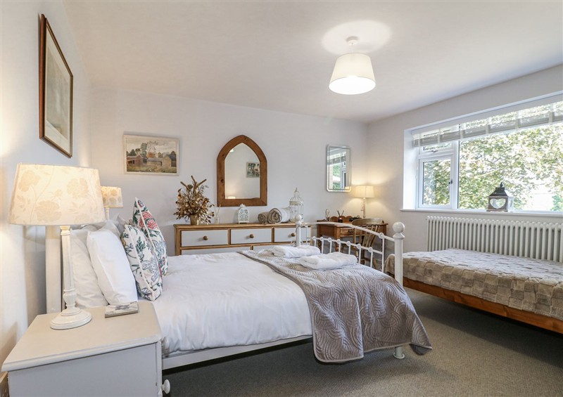One of the bedrooms at The View @ Orchard View, Hognaston
