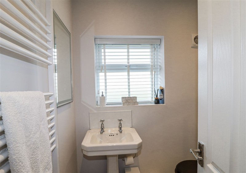 This is the bathroom at The View @ Orchard View, Hognaston