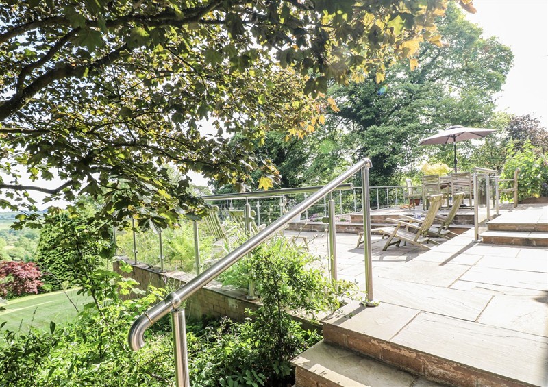 This is the garden at The View @ Orchard View, Hognaston