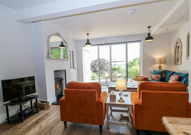 This is the living room at The View @ Orchard View, Hognaston