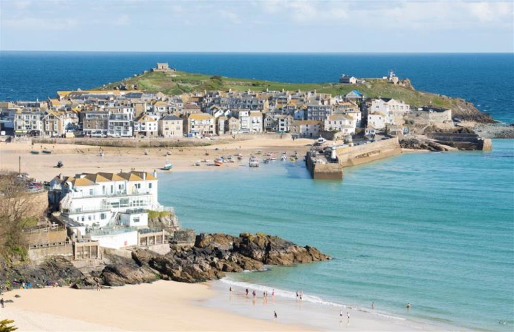 The delightful little charming town of St Ives at The View, Carbis Bay