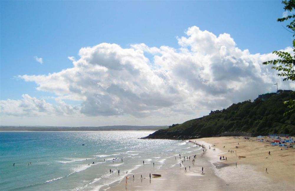 The exotic looking beach of Carbis Bay at The View, Carbis Bay