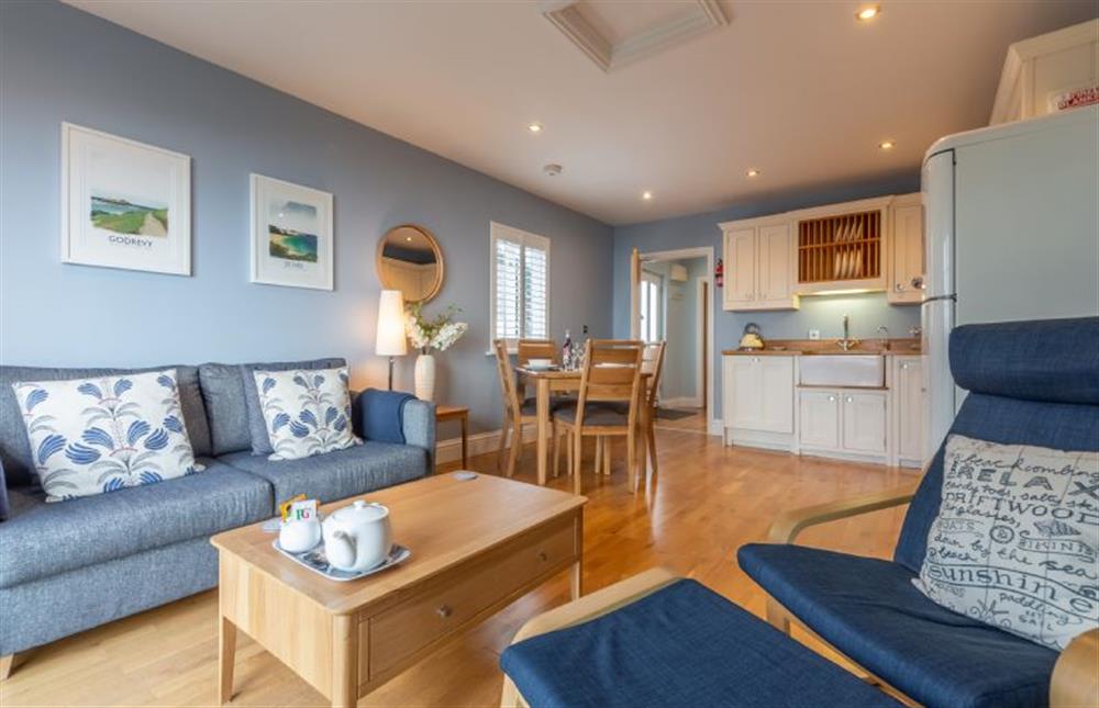 The View, Carbis Bay. Spacious, light and airy at The View, Carbis Bay