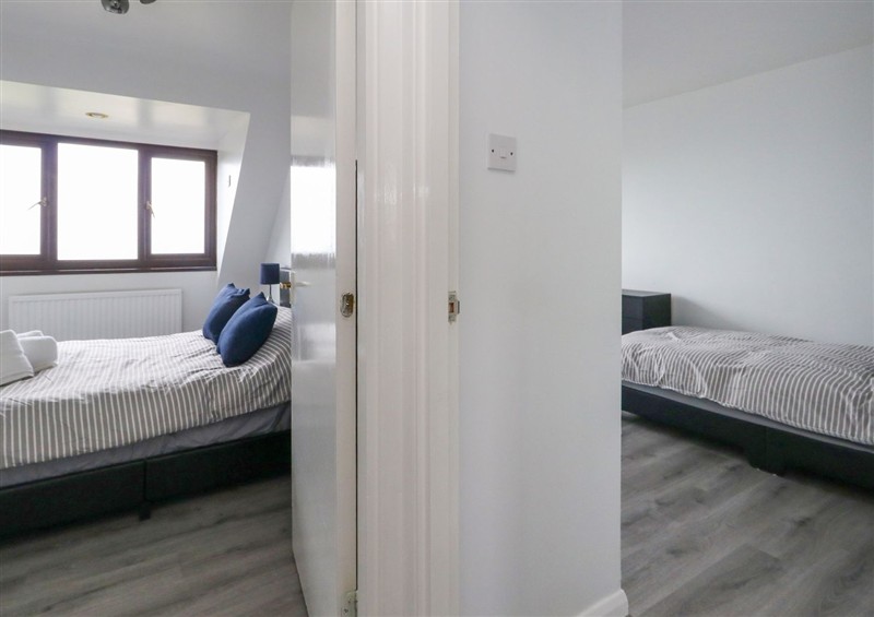 One of the bedrooms at The View, Weymouth
