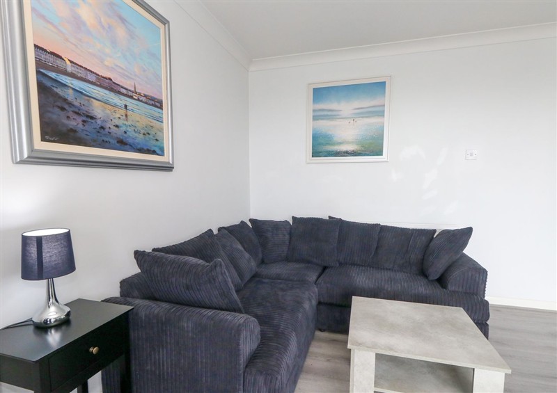 Relax in the living area at The View, Weymouth