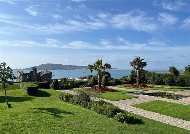 The garden at The View, Weymouth