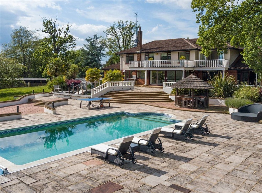 Exterior at The Villa Mansion in Potters Barr, Hertfordshire