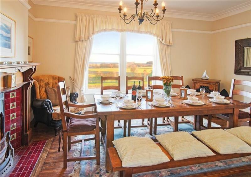 Relax in the living area at The Villas No3, Embleton